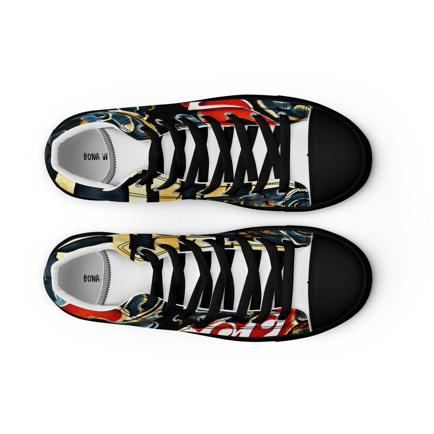 Baskets hautes en toile homme "Good Life"
