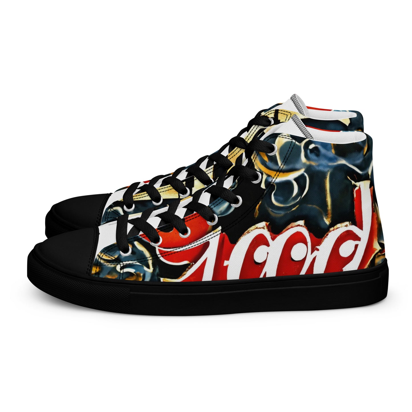 Baskets hautes en toile homme "Good Life"