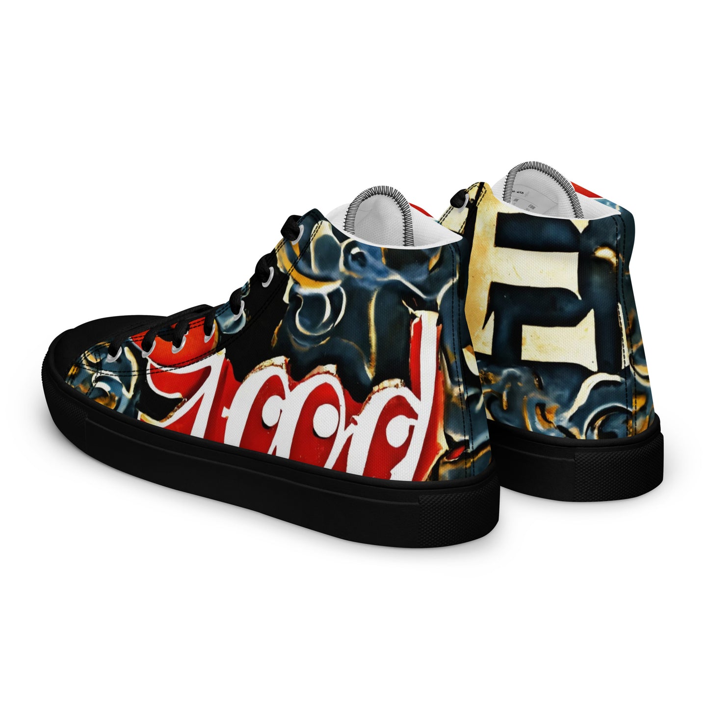 Baskets hautes en toile homme "Good Life"
