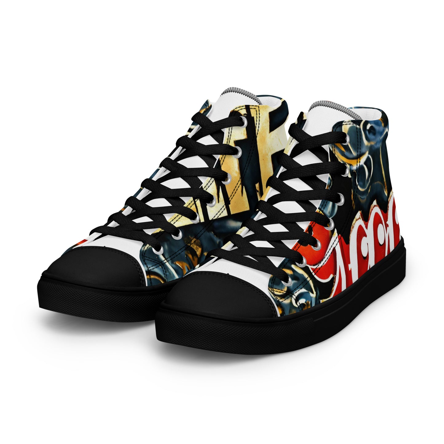 Baskets hautes en toile homme "Good Life"