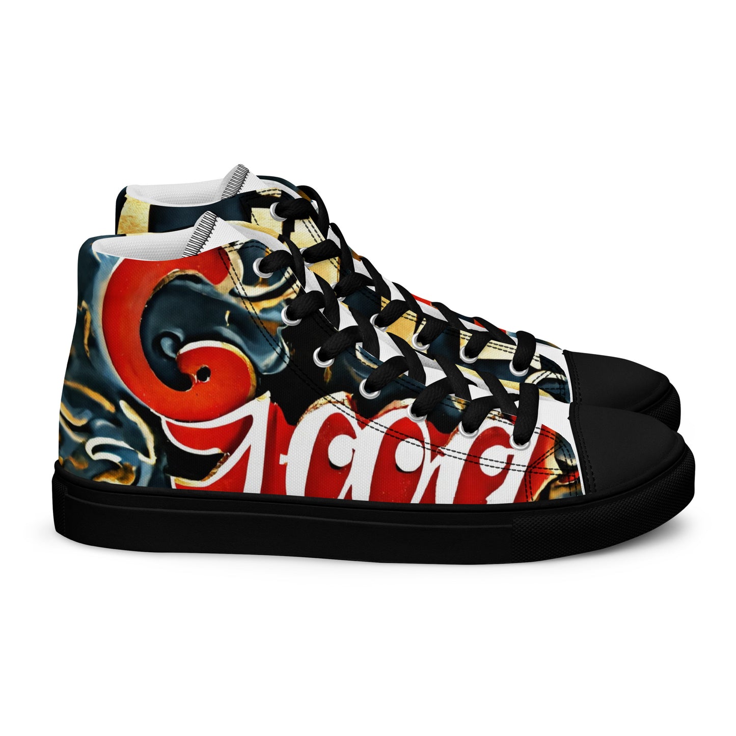 Baskets hautes en toile homme "Good Life"