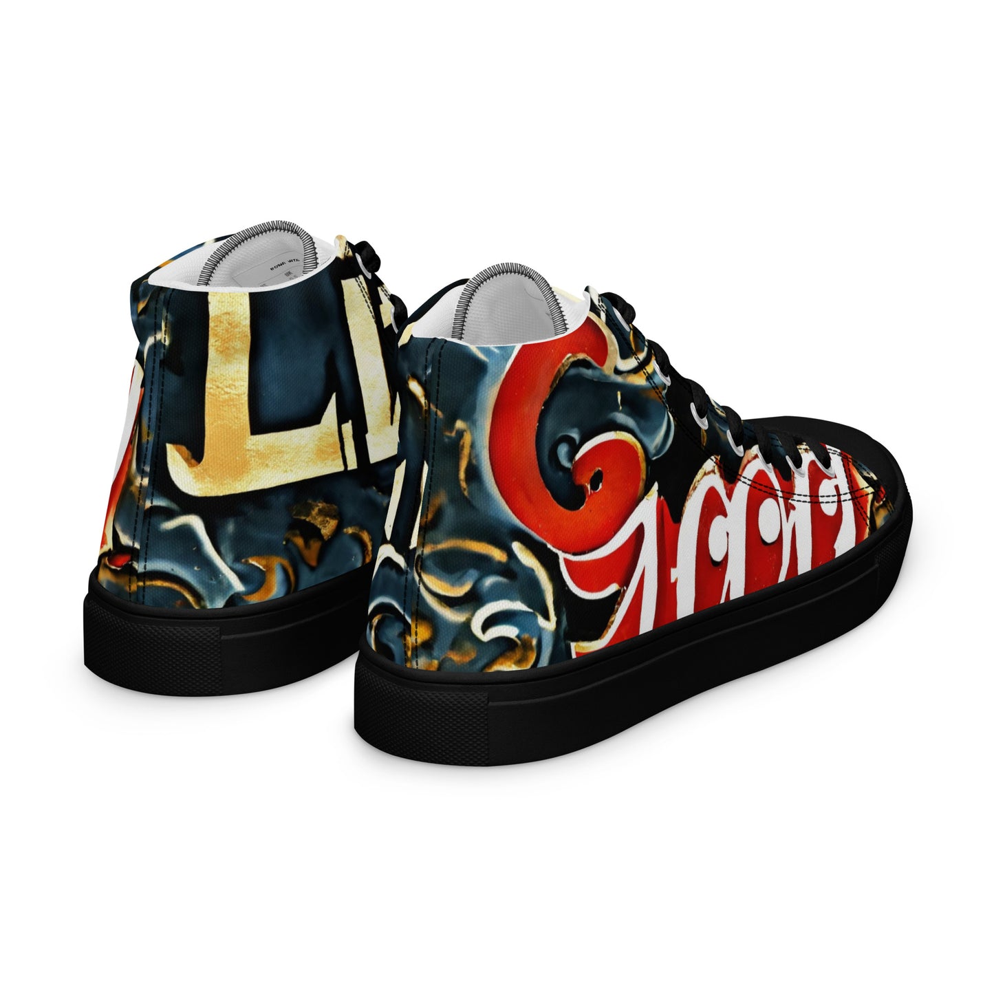 Baskets hautes en toile homme "Good Life"