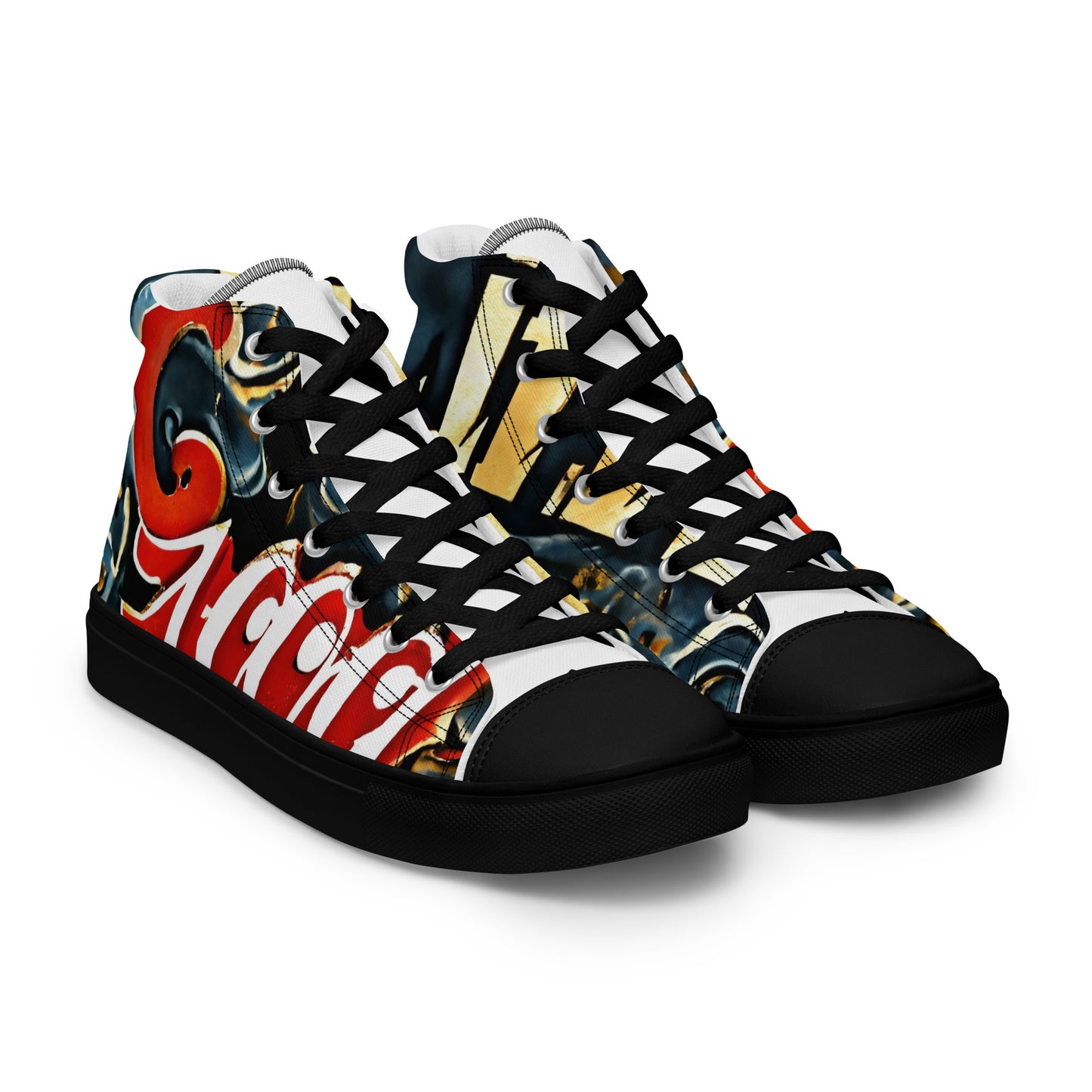 Baskets hautes en toile homme "Good Life"