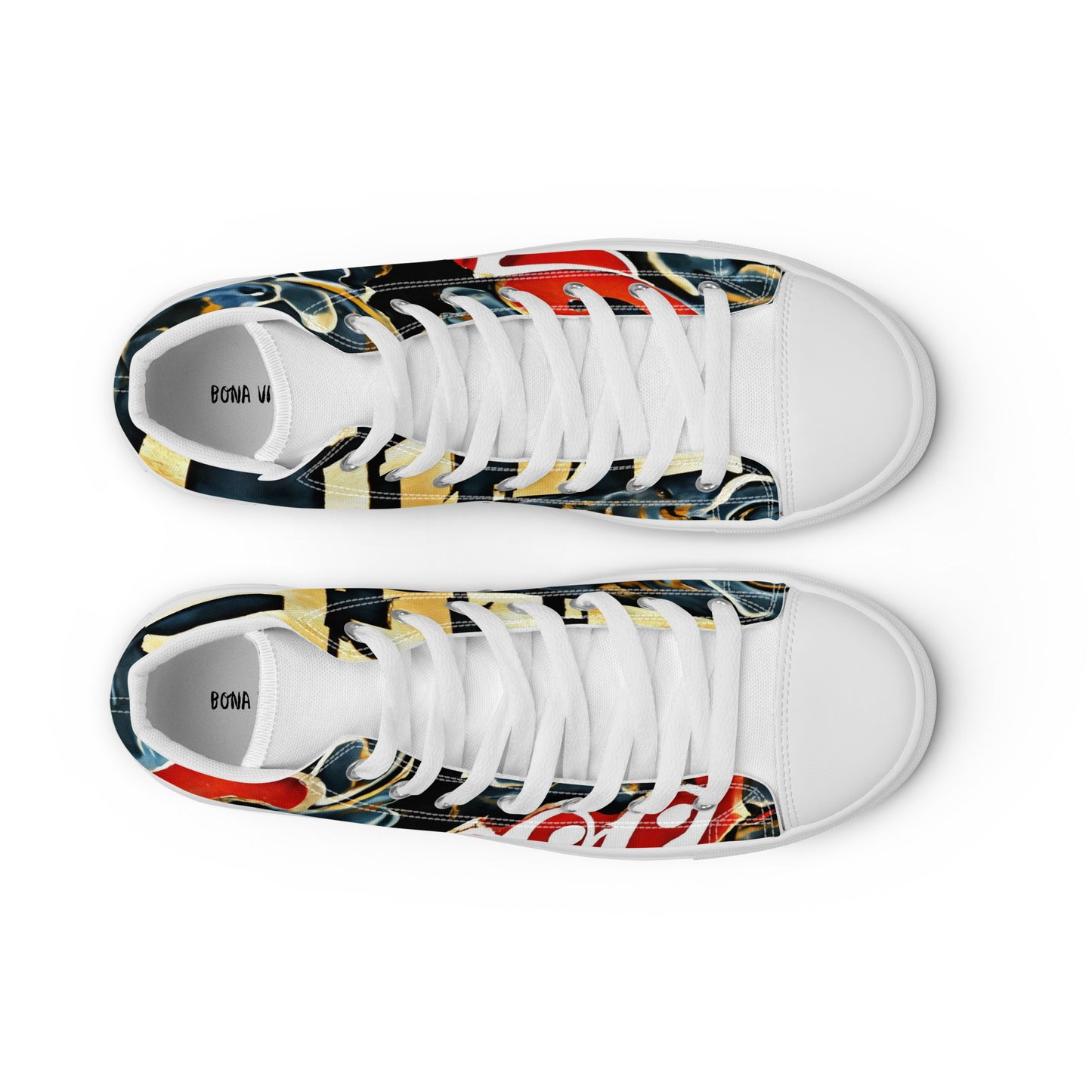 Baskets hautes en toile homme "Good Life"