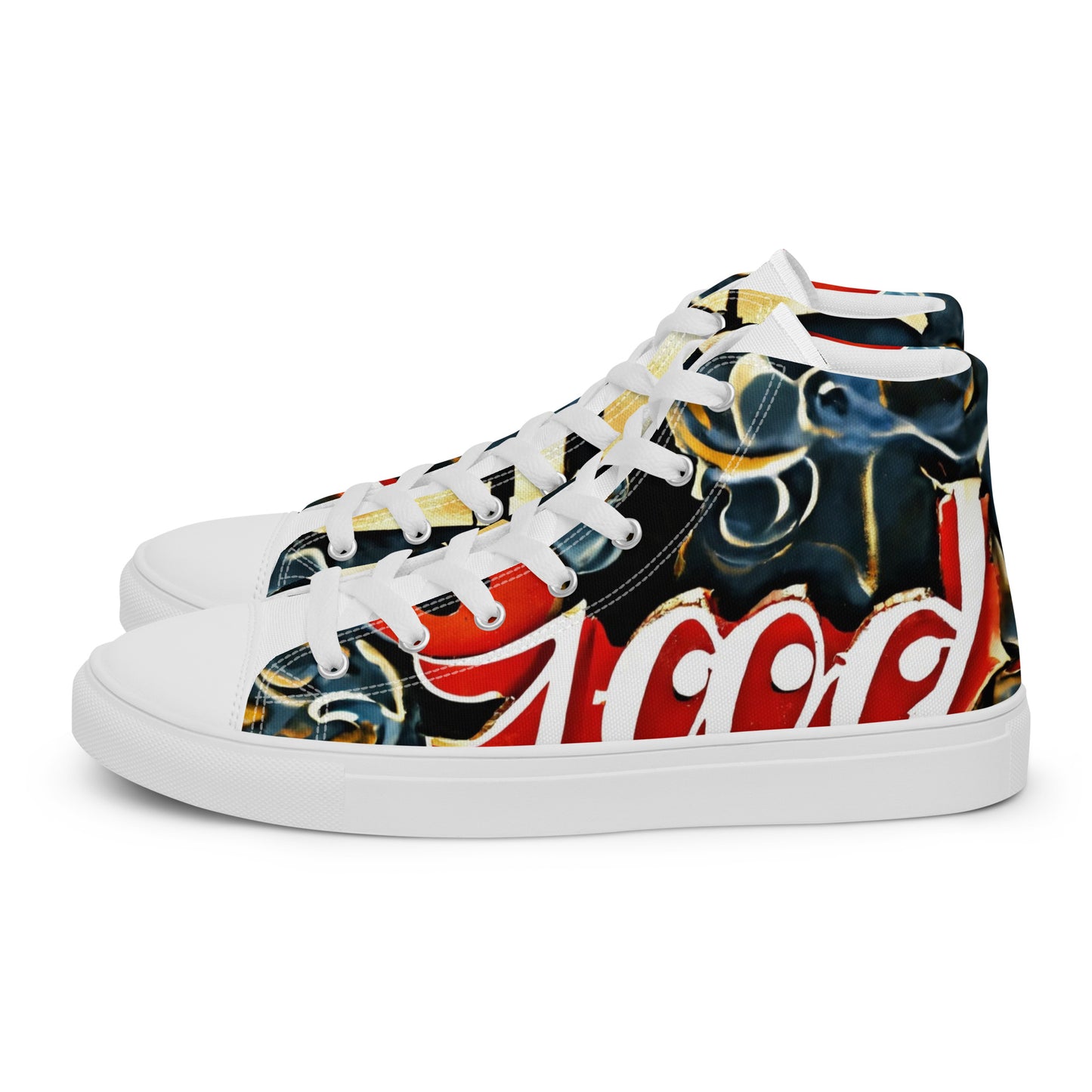 Baskets hautes en toile homme "Good Life"