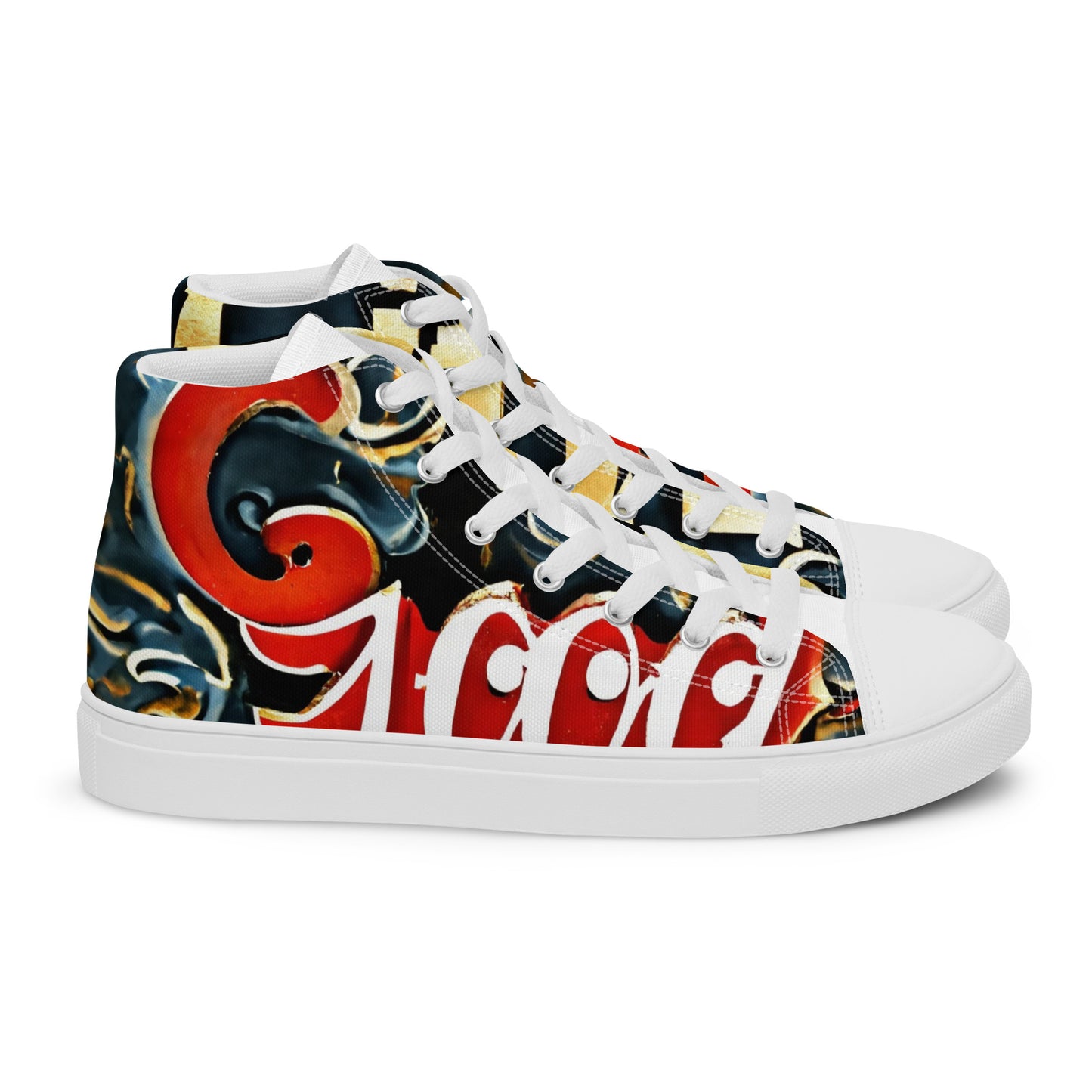 Baskets hautes en toile homme "Good Life"