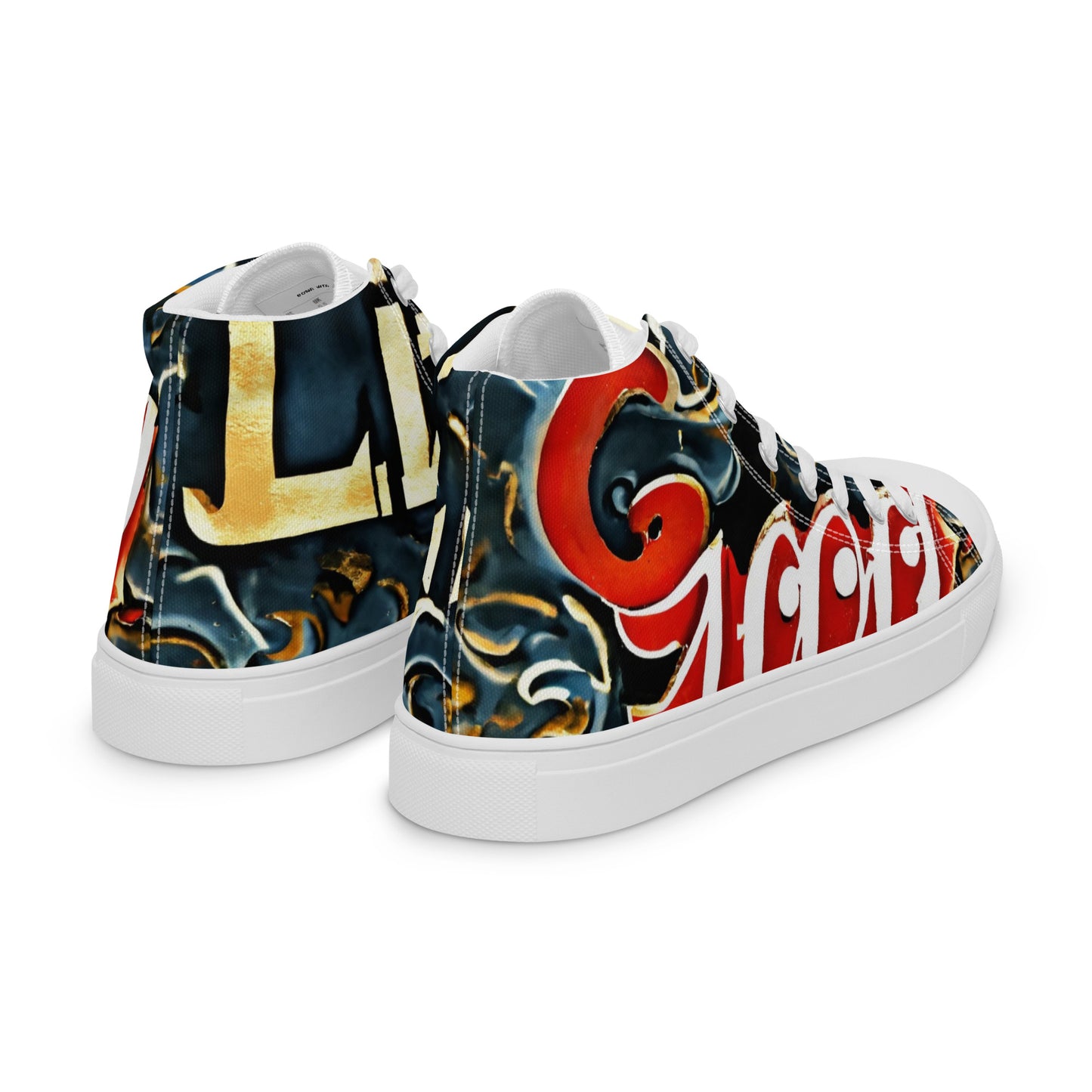 Baskets hautes en toile homme "Good Life"