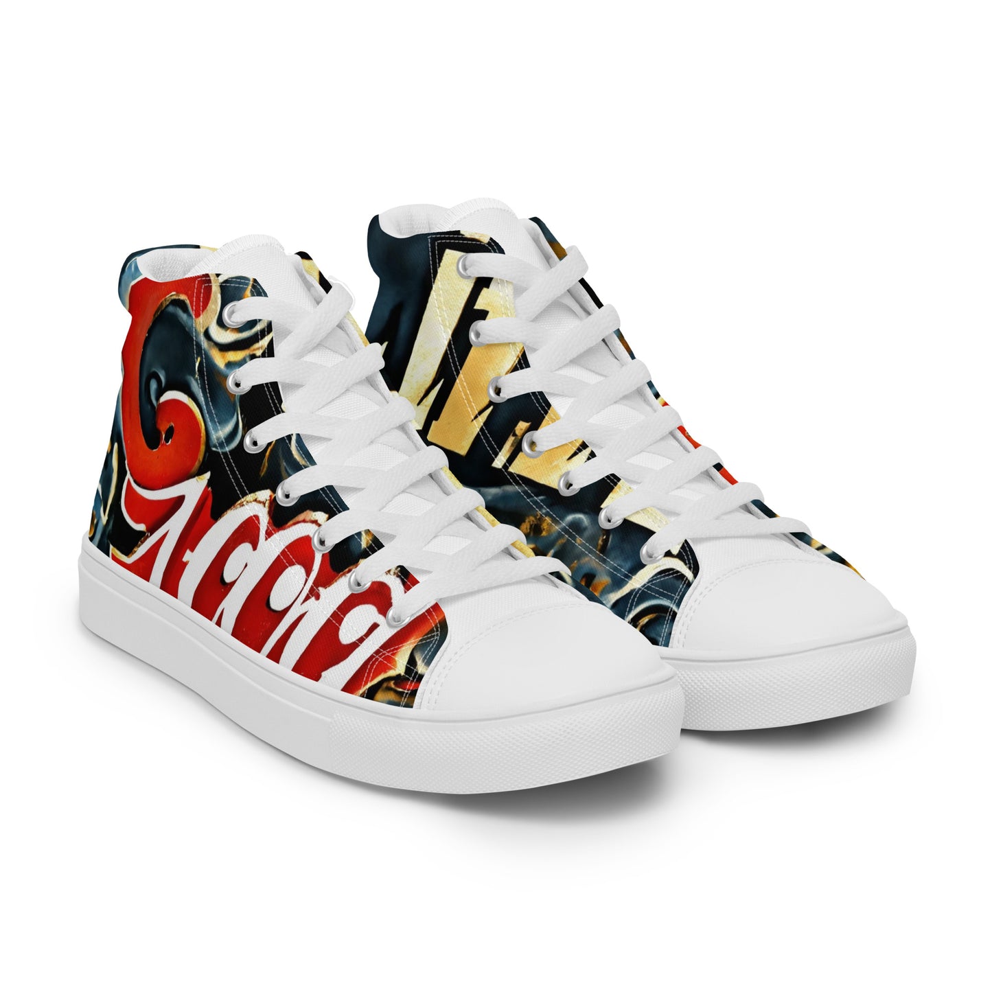 Baskets hautes en toile homme "Good Life"