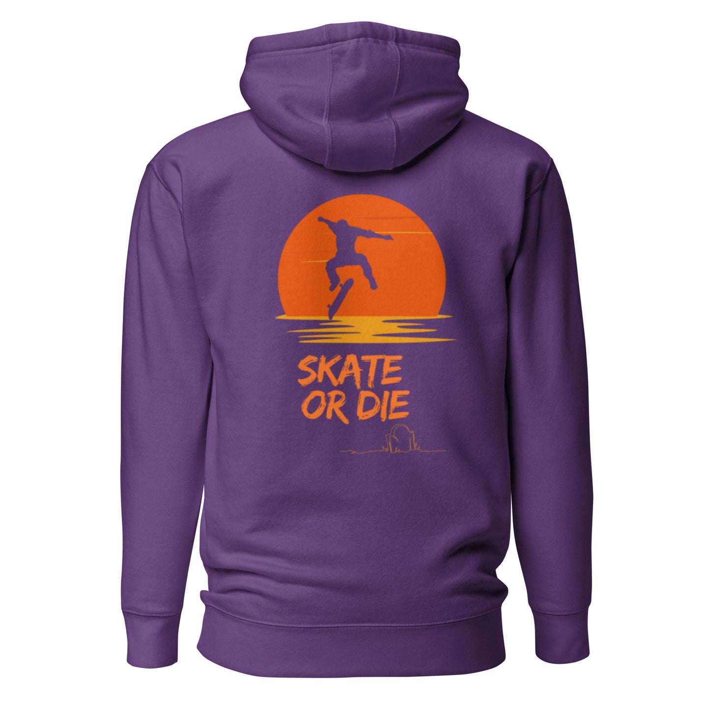 Sweat à Capuche "Skate or Die"